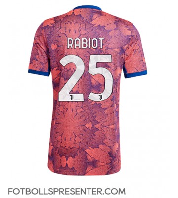 Juventus Adrien Rabiot #25 Tredje Matchtröja Dam 2022-23 Kortärmad